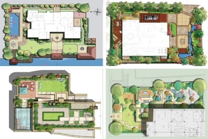 别墅庭院設計(jì)方案